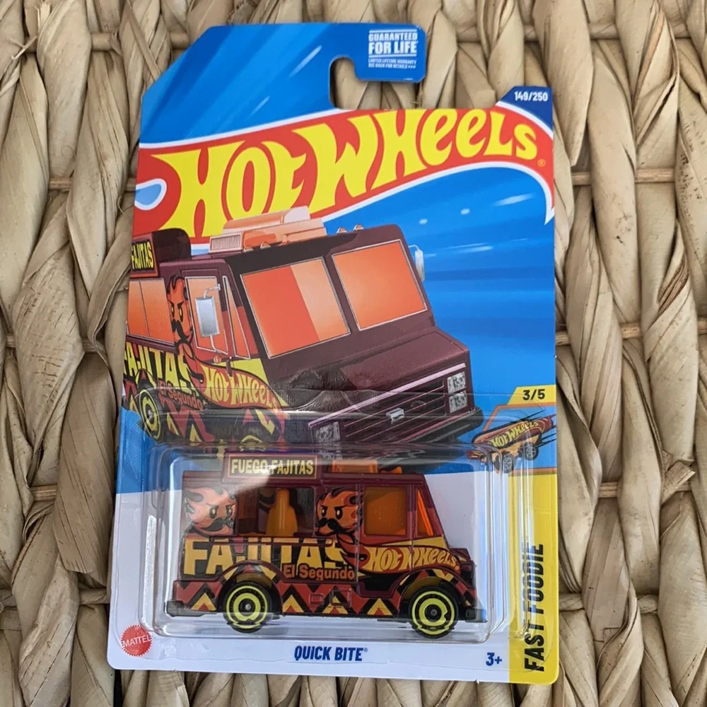 Quick Bite Hot Wheels Fuego Fajita Mexican Fast Food Lunch Truck Van Hotwheels